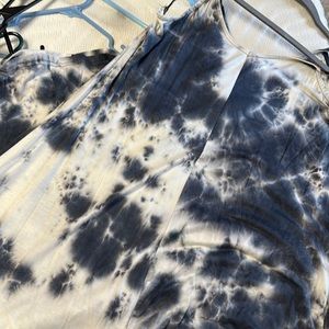 Tie-dyed dress